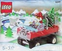 Santa In Truck with Polar Bear