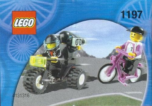 Telekom Race Cyclist and Television Motorbike — 1
