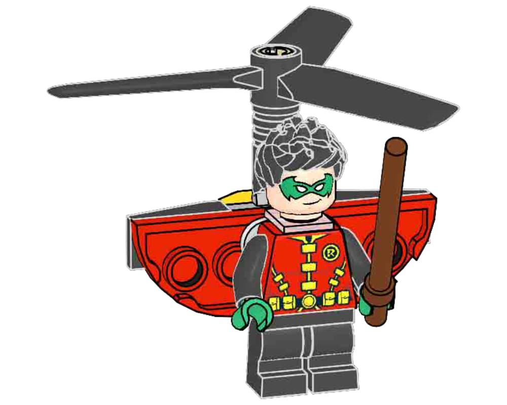 Robin and Heli-Pack — 1