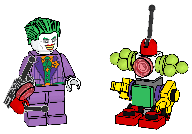 The Joker and Robot — 1