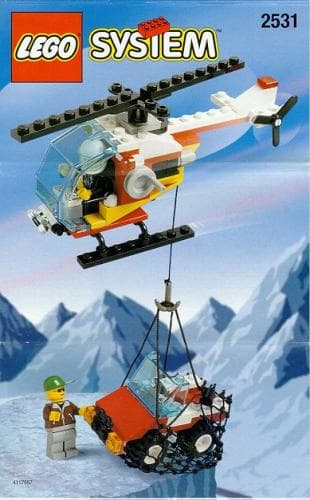 Rescue Helicopter and Jeep