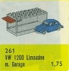 1:87 VW Beetle with Garage