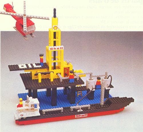 Offshore Rig with Fuel Tanker — 1