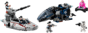 Imperial Dropship vs. Rebel Scout Speeder