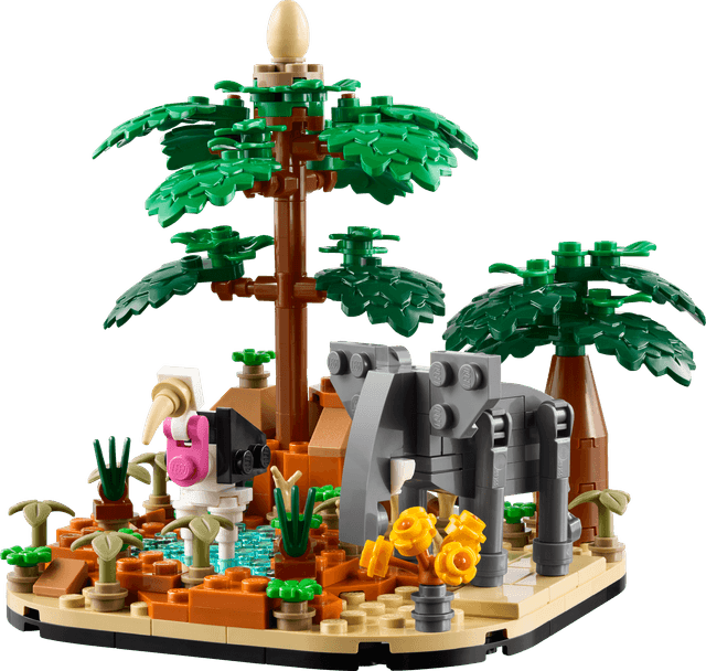 African Savanna Diorama