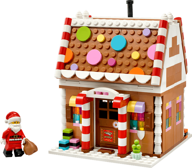 Festive Gingerbread House