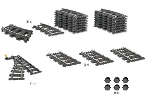 9V Train Switching Track Collection — 1