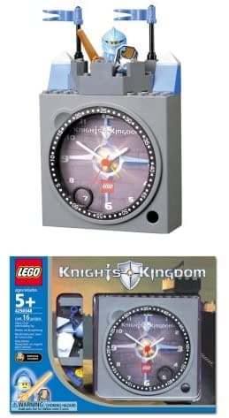 Knights' Kingdom Alarm Clock with Building Toy — 1