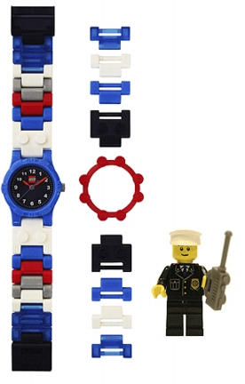 Police Officer Buildable Watch with Toy — 1