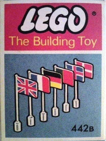 6 International Flags (The Building Toy)