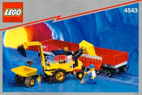 Railroad Tractor Flatbed — 1