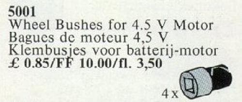 Wheel Bushes for 4.5V Basic Motor