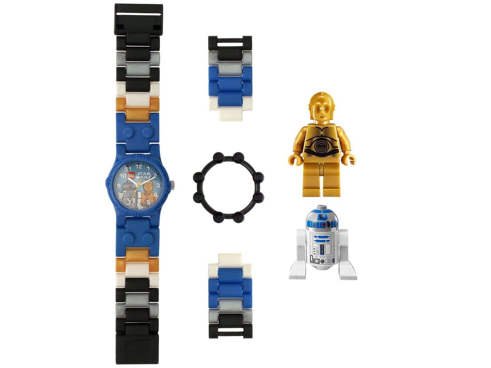 C-3PO and R2-D2 Buildable Watch with Toy — 1