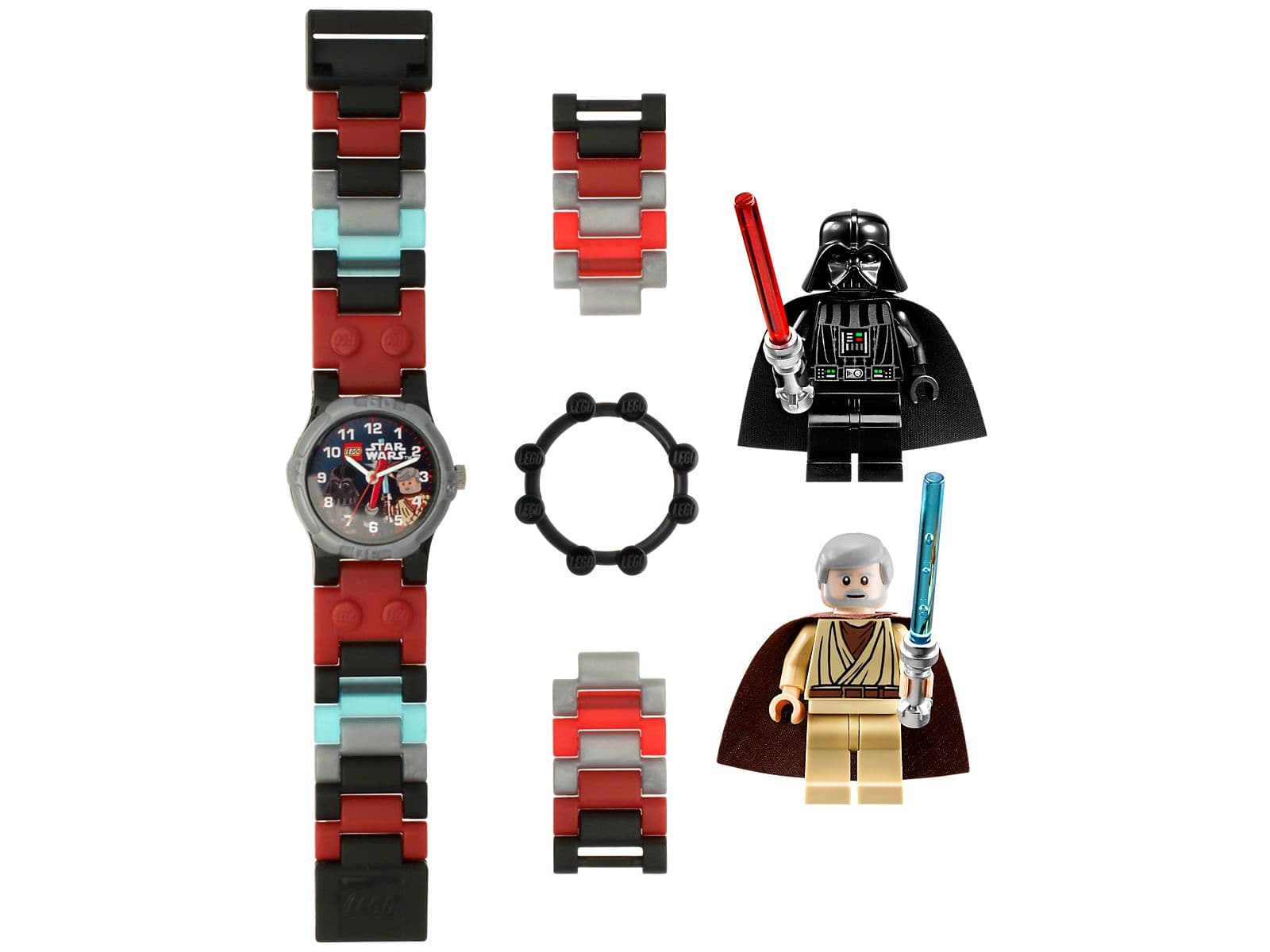 Darth Vader vs Obi-Wan Buildable Watch with Toy — 1