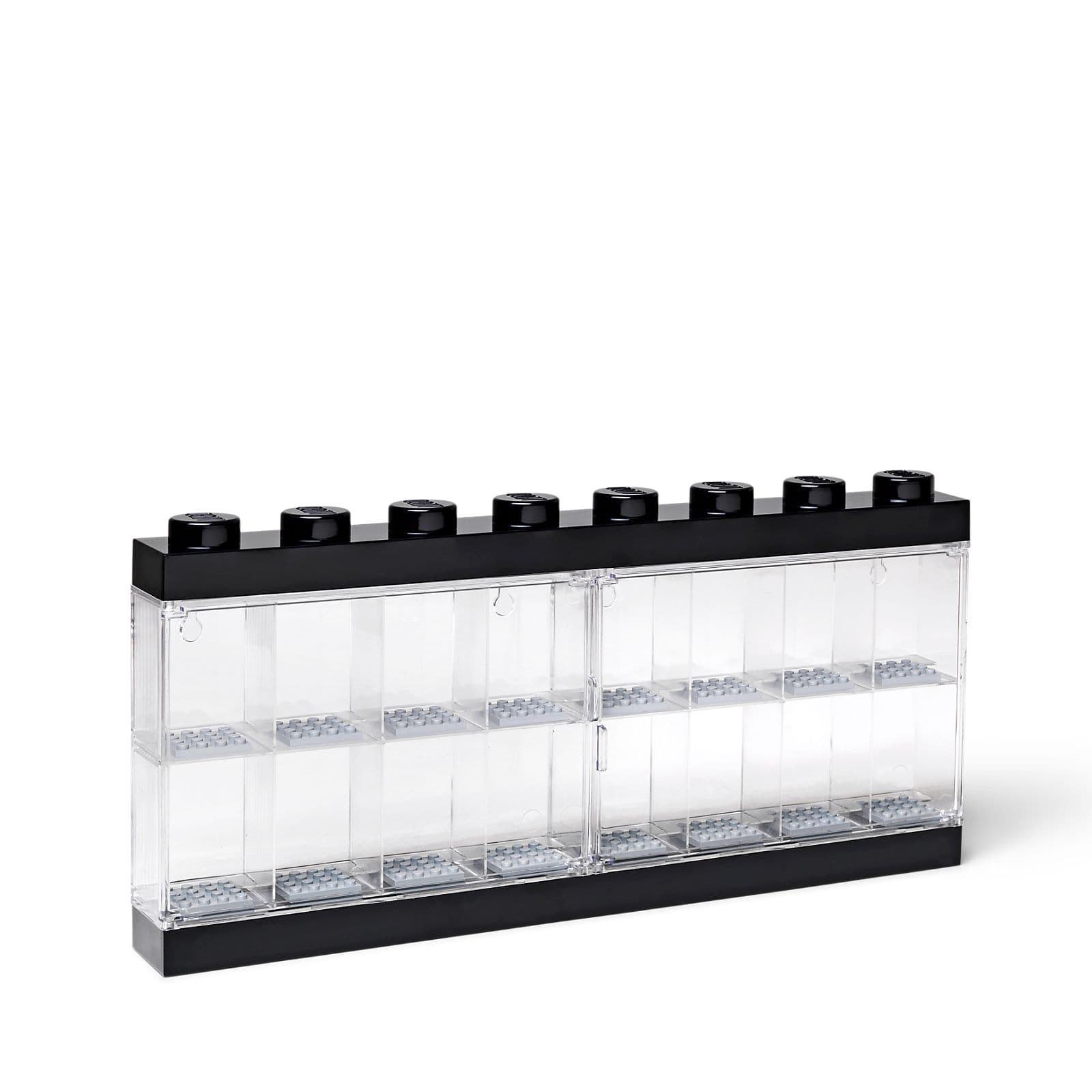 Minifigure Display Case 16 (Black) — 1