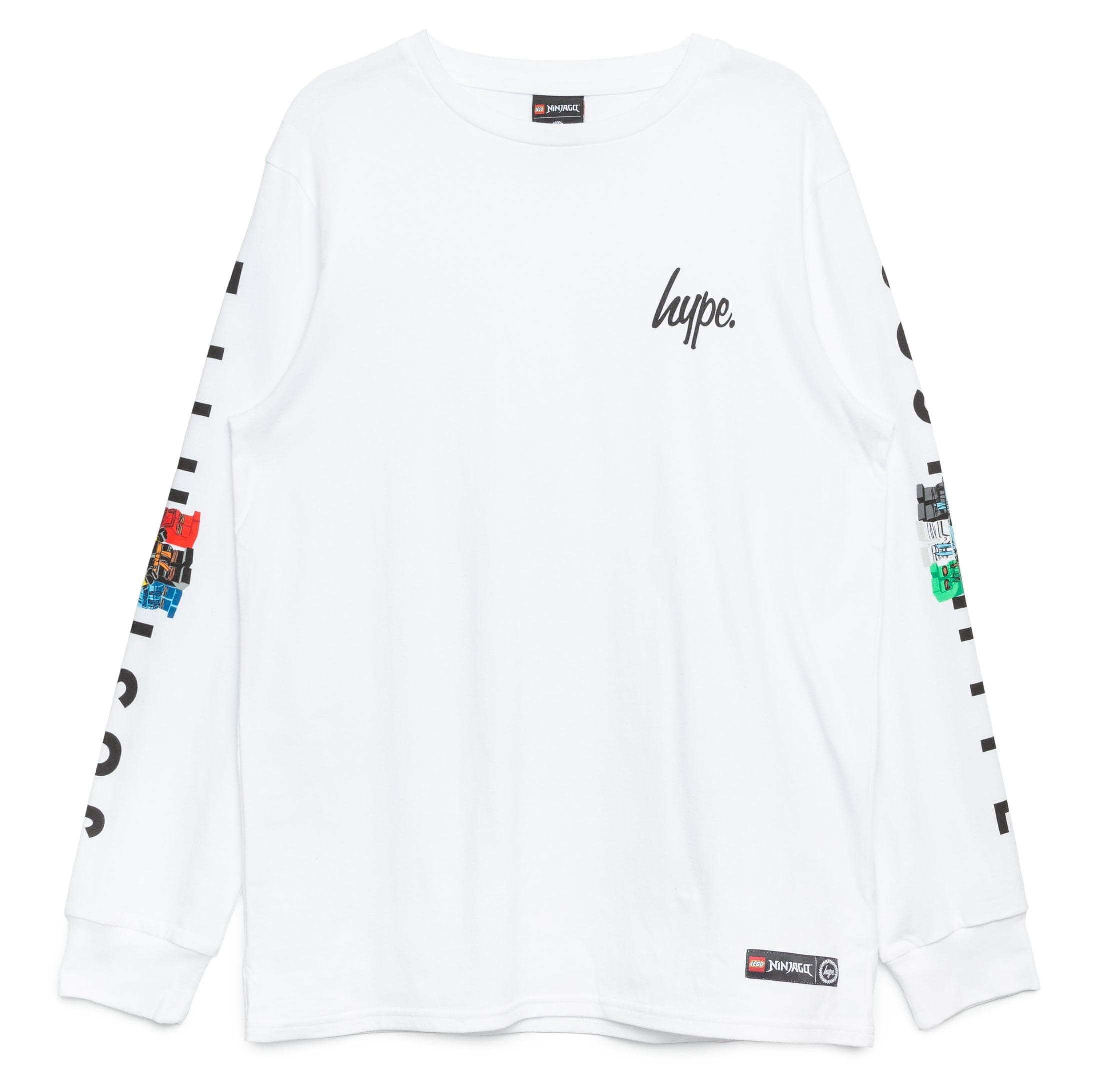 HYPE X LEGO NINJAGO Squad Logo Adults' Long Sleeve T-Shirt