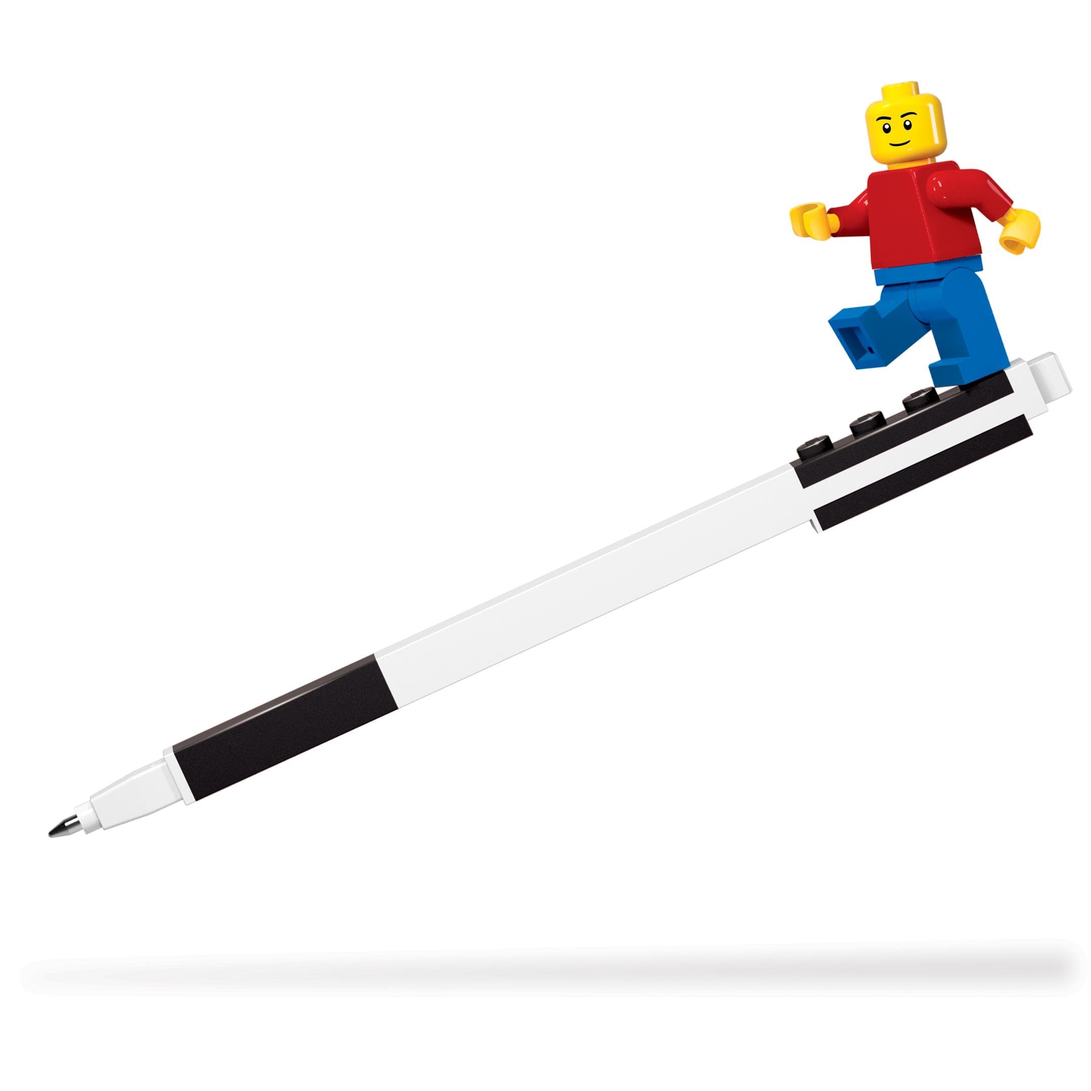 Gel Pen with Minifigure (Black) — 1