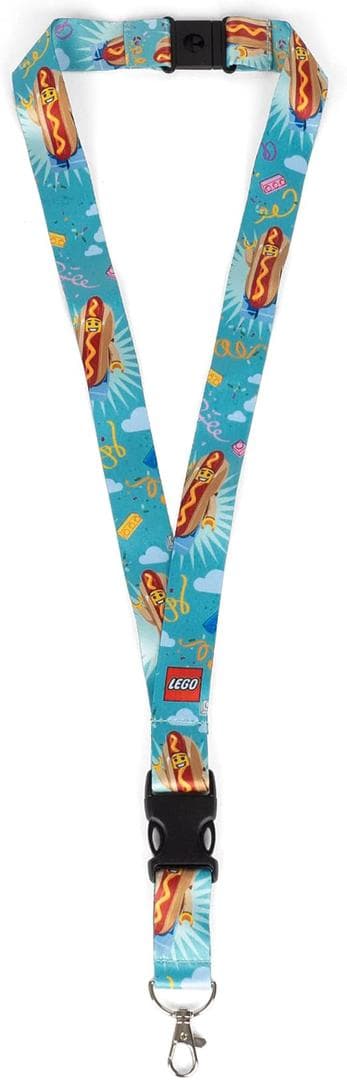 Hot Dog Guy Lanyard — 1