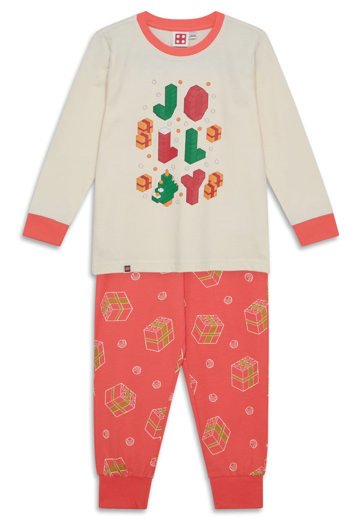 Kids Christmas Pajamas – Off White — 1