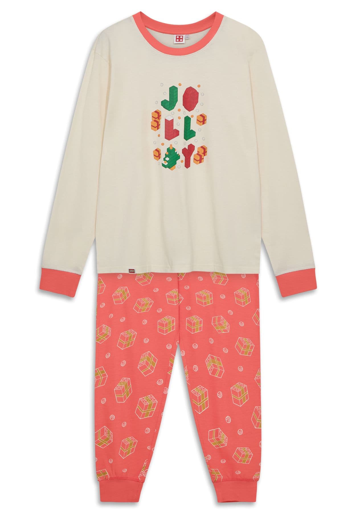 Adults Christmas Pajamas – Off White — 1
