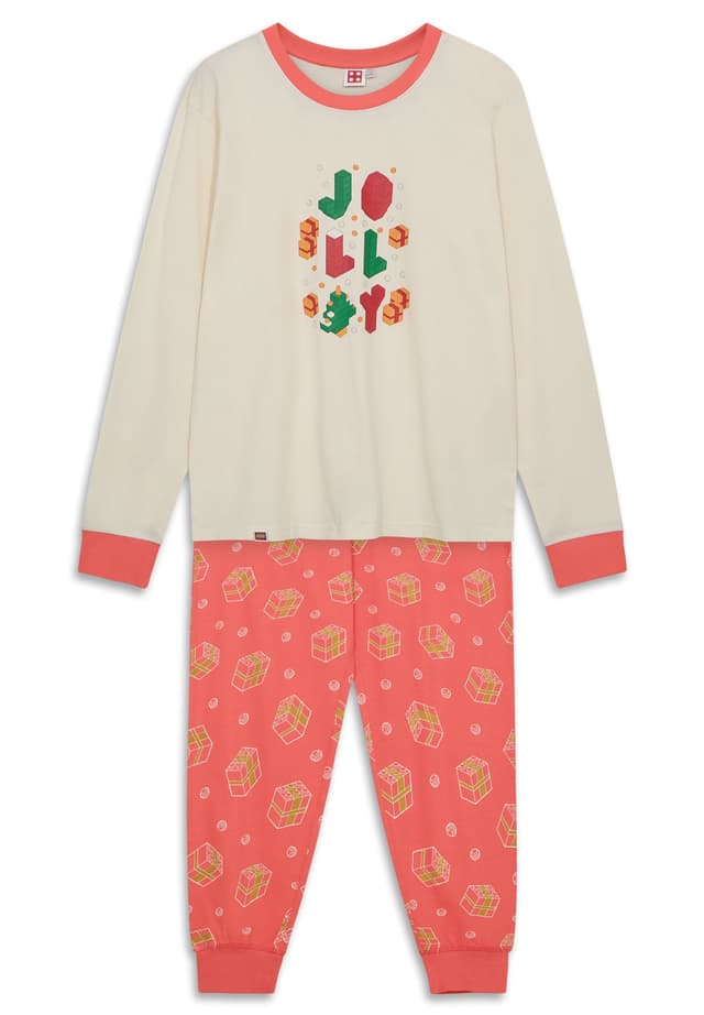 Adults Christmas Pajamas – Off White