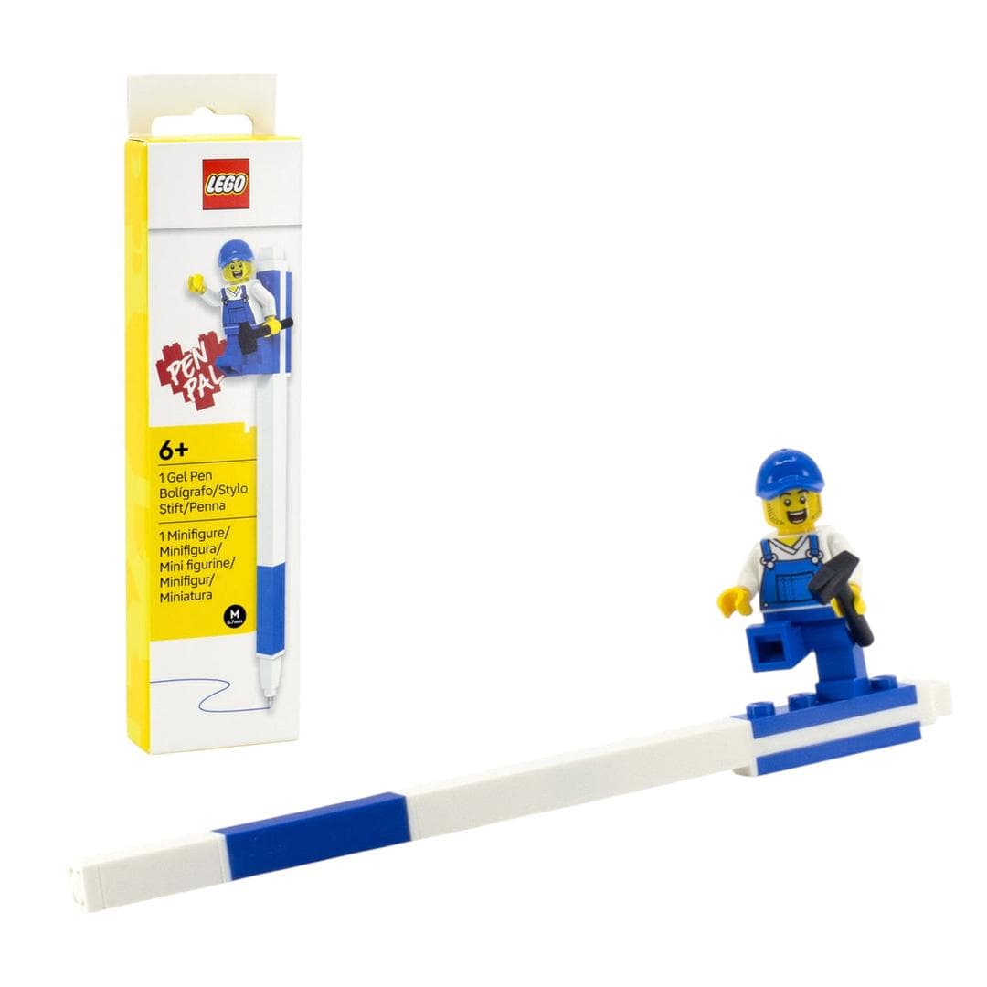 Pen Pal Gel Pen with Minifigure (Blue) — 1