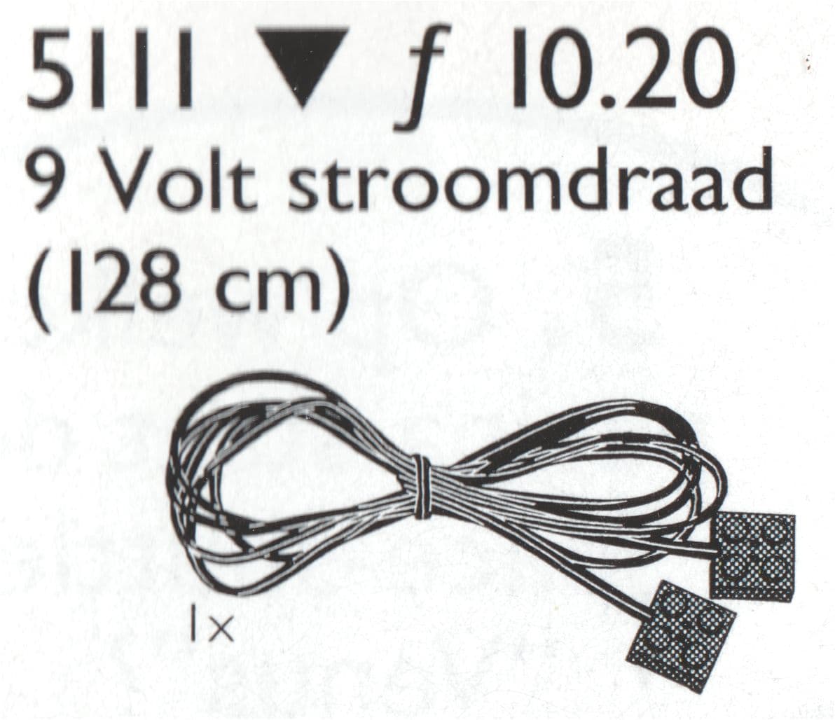 9V Motor Wire, 128cm