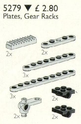 Plates, Gear Racks
