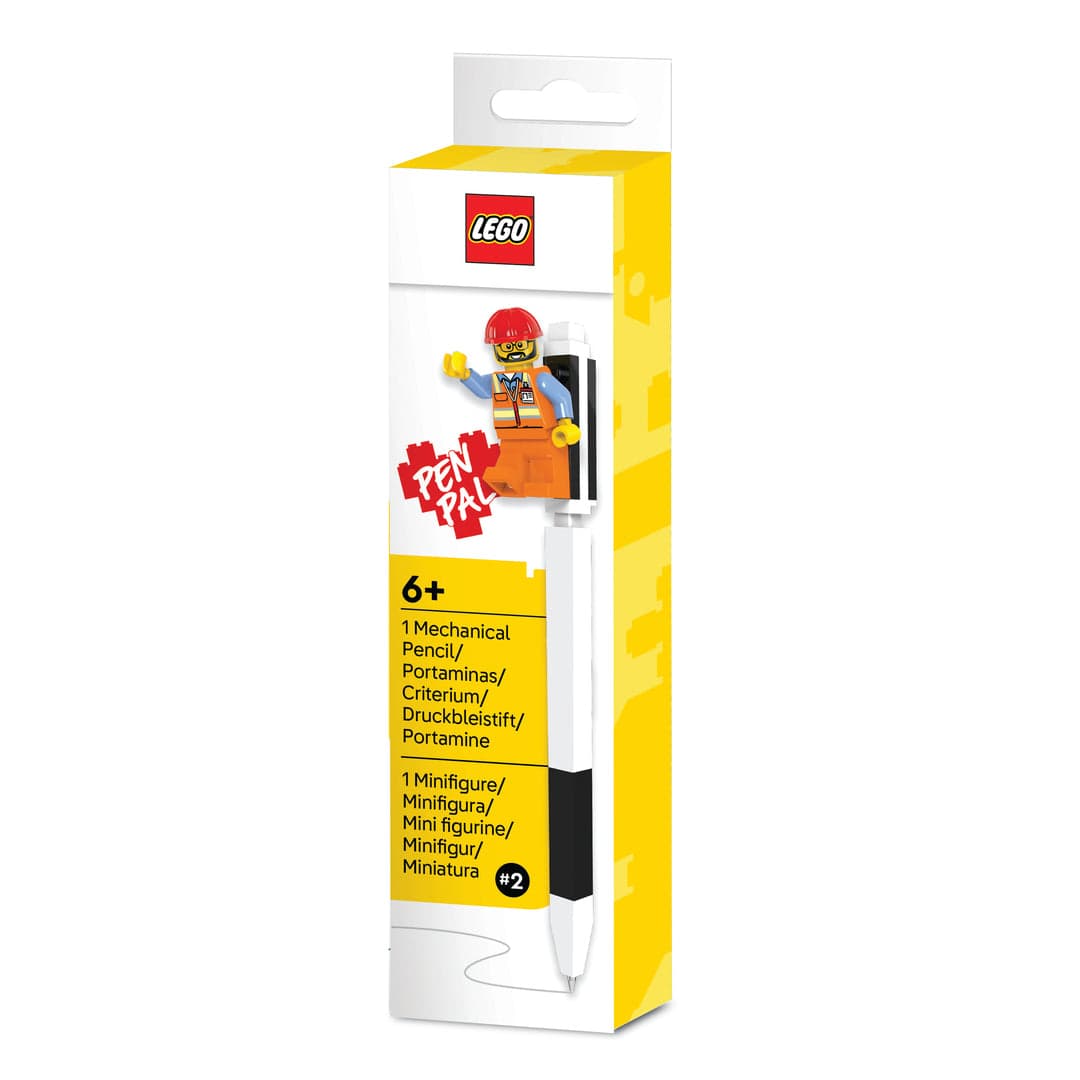 Pen Pal Mechanical Pencil with Construction Worker Minifigure — 1