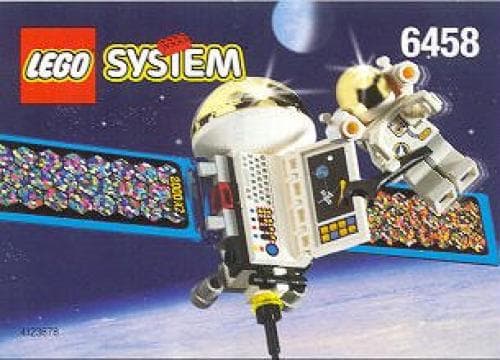 Satellite with Astronaut — 1