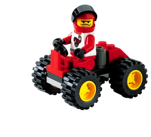 Red Four Wheel Driver — 1