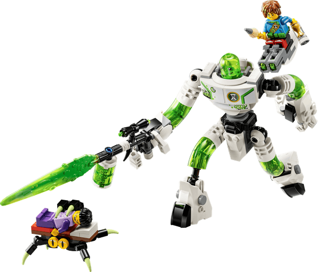 Mateo and Z-Blob the Robot