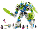 Mateo and Z-Blob the Knight Battle Mech