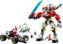 Cooper's Tiger Mech & Zero's Hot Rod Car