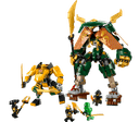 Lloyd and Arin's Ninja Team Mechs