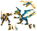 Elemental Dragon vs. The Empress Mech