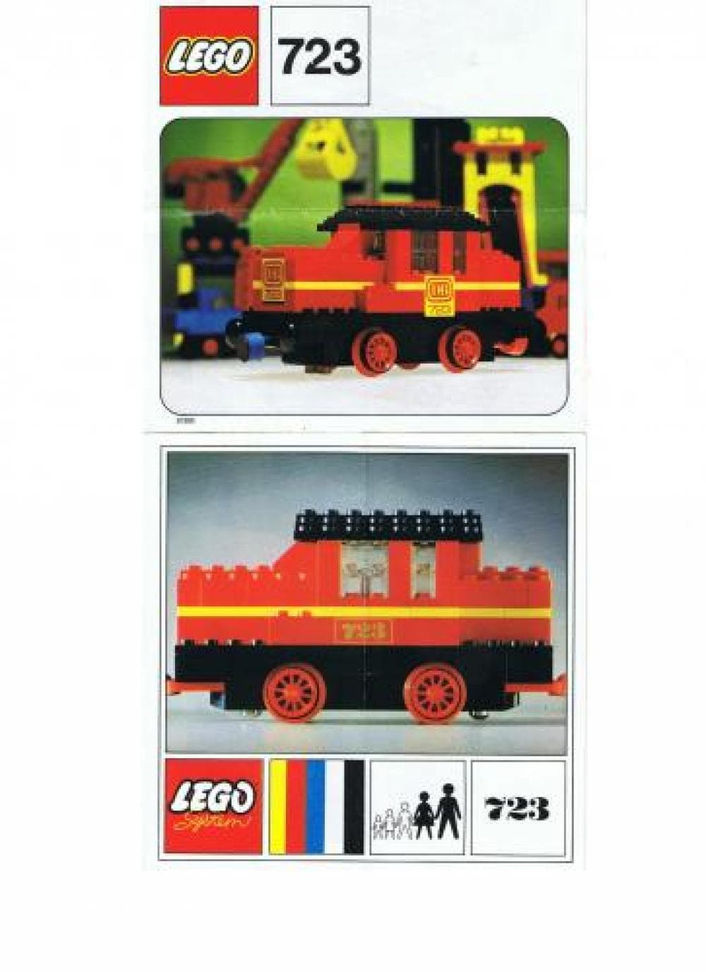 Diesel Locomotive with DB Sticker