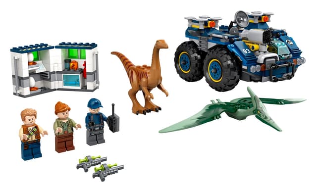 Gallimimus and Pteranodon Breakout