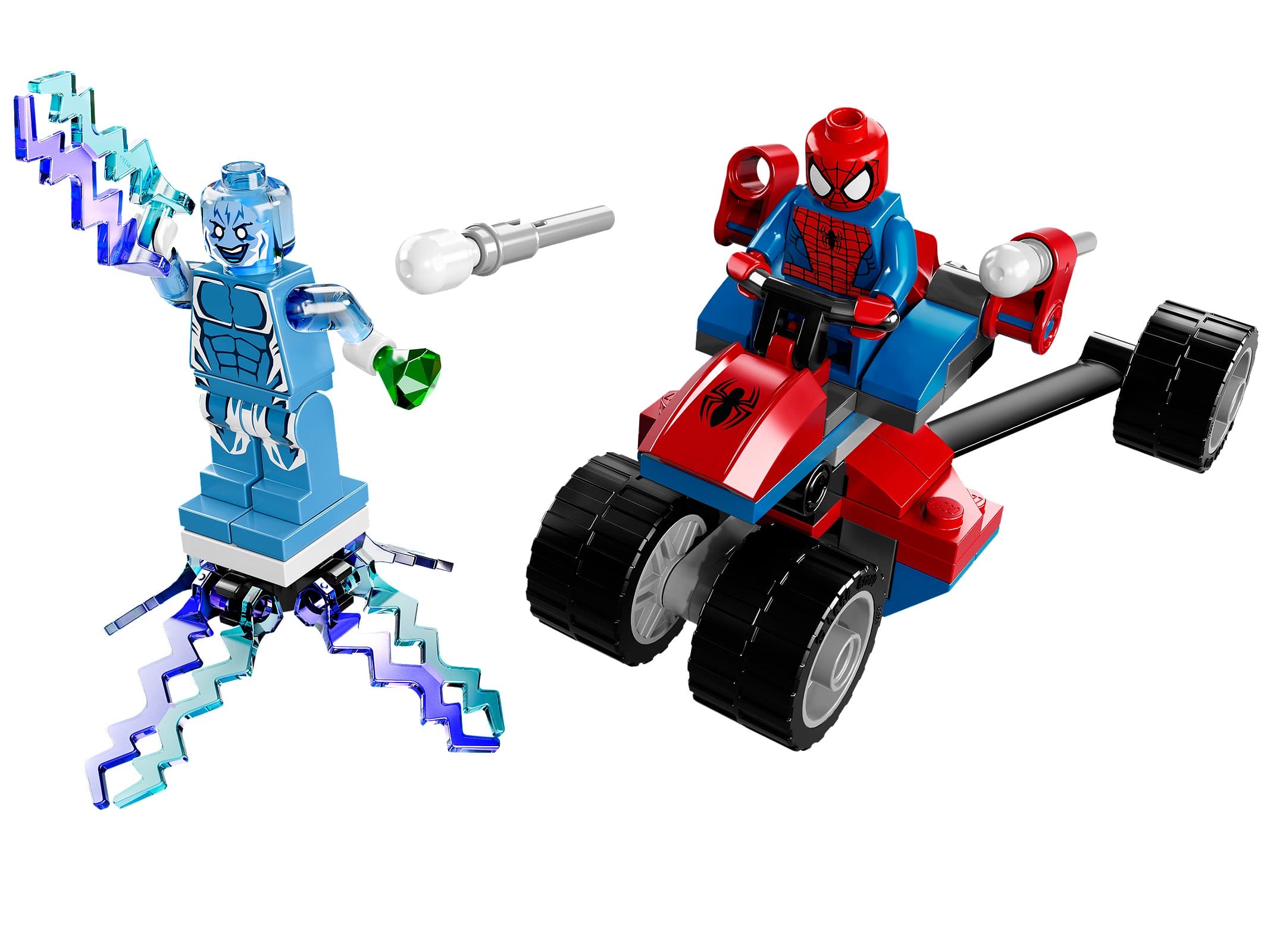 Spider-Trike vs. Electro — 1