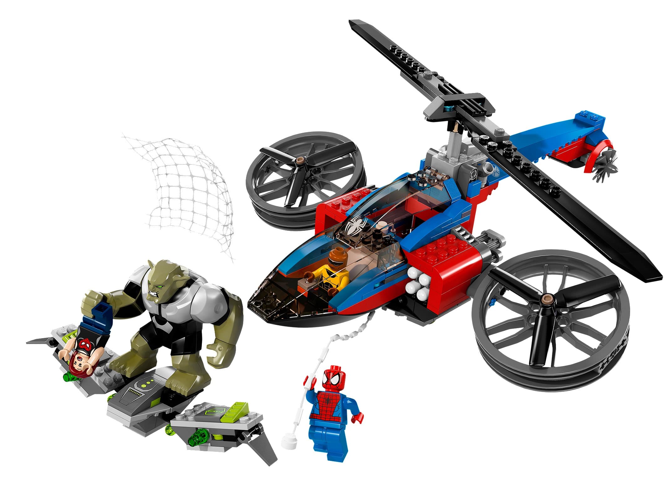 Spider-Helicopter Rescue — 1