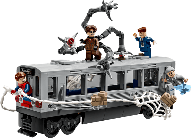 Spider-Man vs. Doc Ock Subway Train Scene