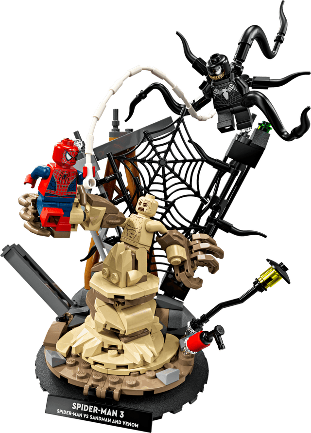 Epic Battle: Spider-Man vs. Sandman