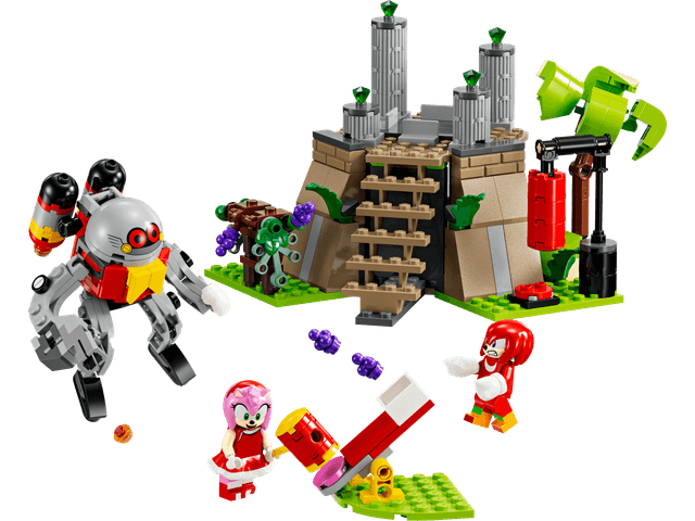 Knuckles and the Master Emerald Shrine