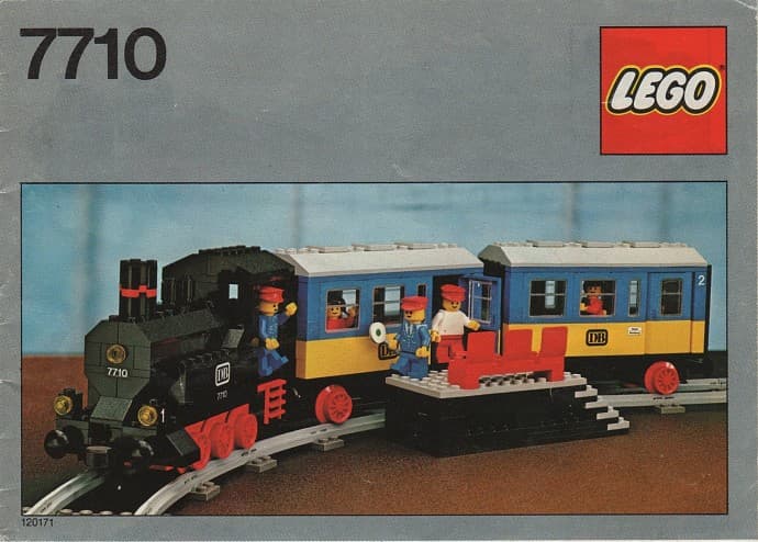 Push-Along Passenger Steam Train