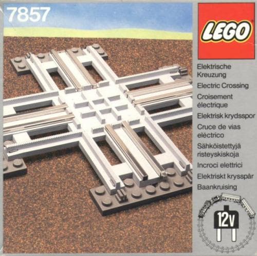 Crossing, Electric Rails Gray 12v