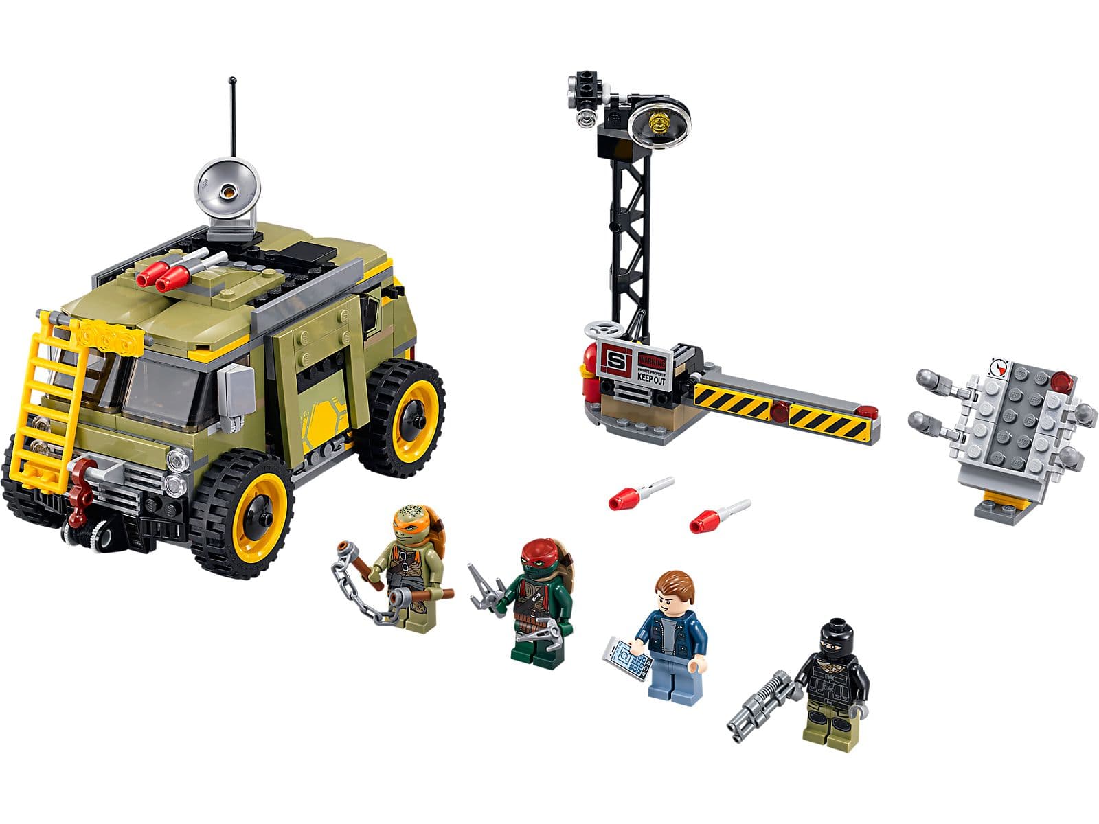 Turtle Van Takedown — 1
