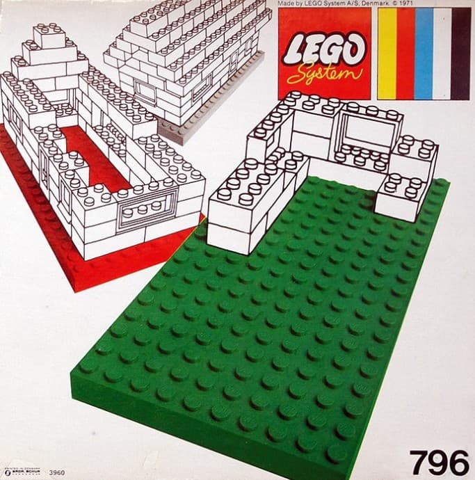Baseplates, Green and Yellow