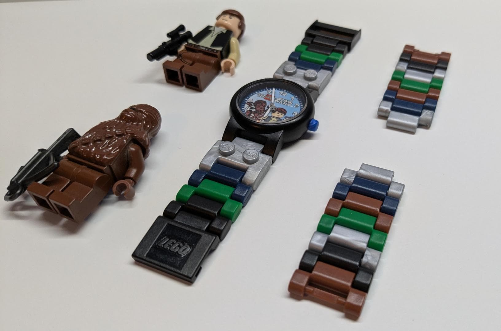 Han Solo and Chewbacca Buildable Watch with Toy — 1
