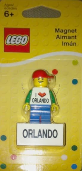 I [Heart] Orlando Figure Magnet — 1