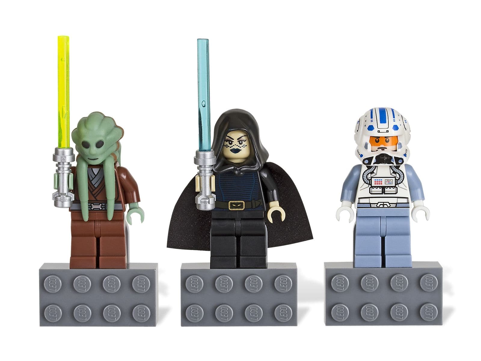 Magnet Set, Star Wars - Kit Fisto, Barriss Offee, Captain Jag — 1